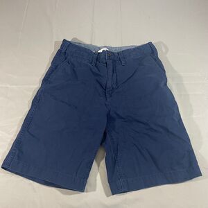Ralph Lauren Polo Relaxed Fit Chino Khaki Shorts Blue Cotton Preppy Mens Size 30